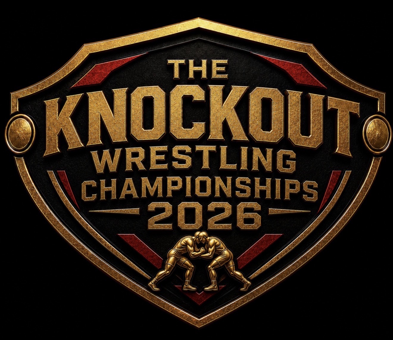 The Knockout Wrestling Championships shield